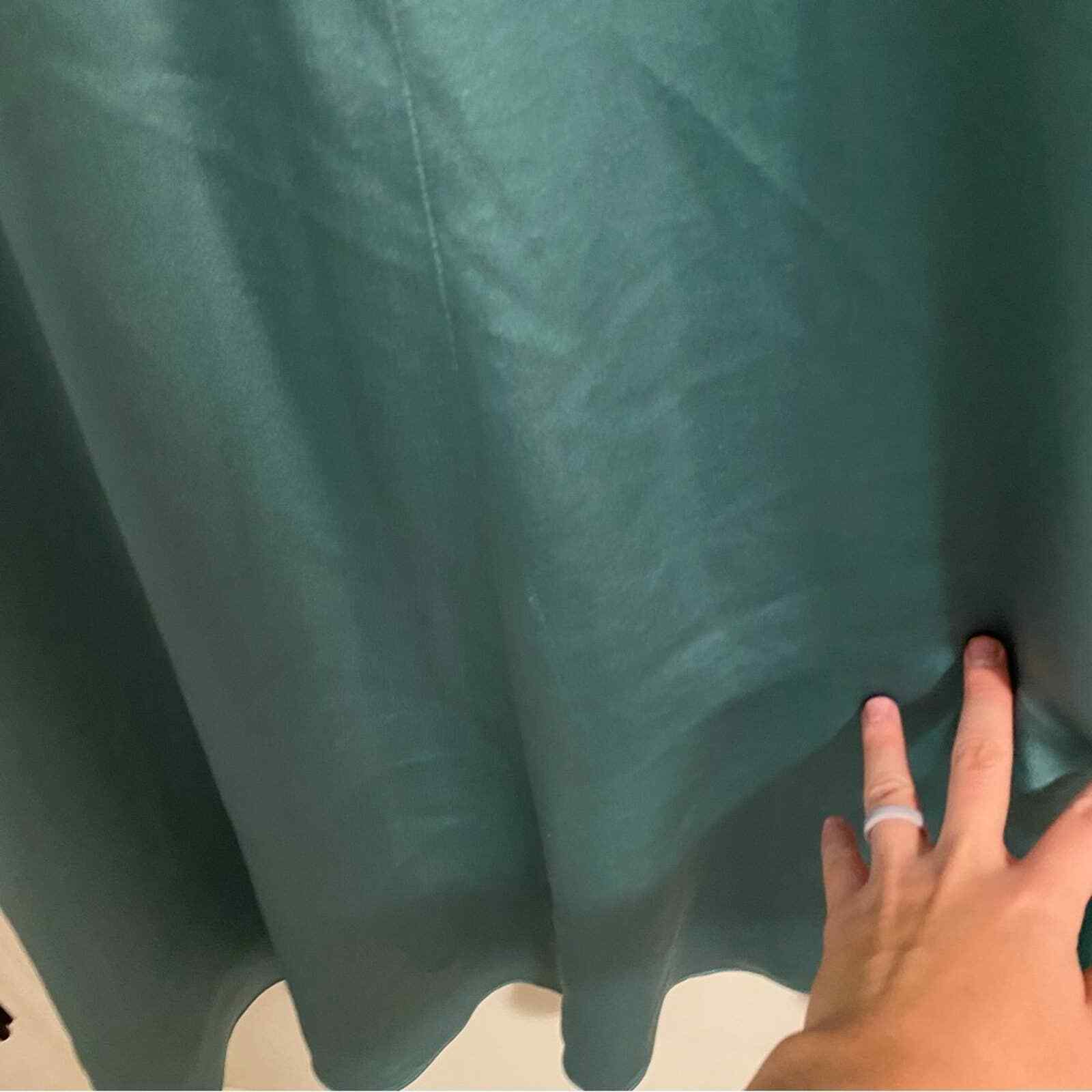 Jonathan Simkhai Emerald Green Button Front Maxi … - image 7