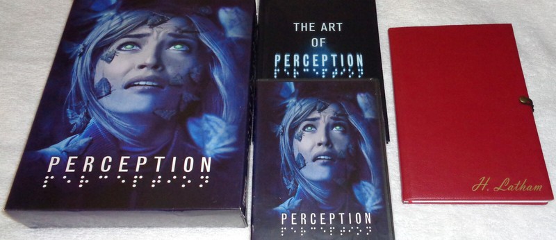 Perception Kickstarter Big Box Video Game Limited Edition with Journal one of 28