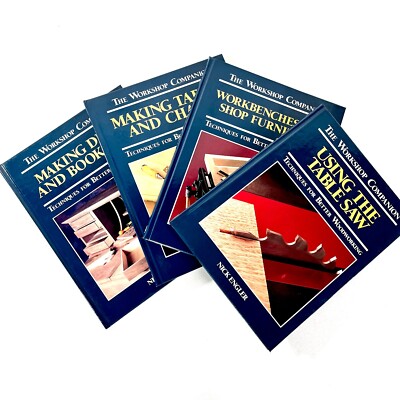 The Workshop Companion by Nick Engler 1992-1996 - CHOOSE ONE HARDCOVER BOOK