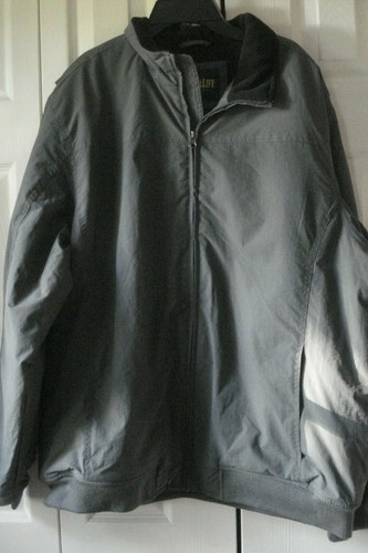 Mens Water Resistant Jacket Size XL Gray Outdoor Life NWT