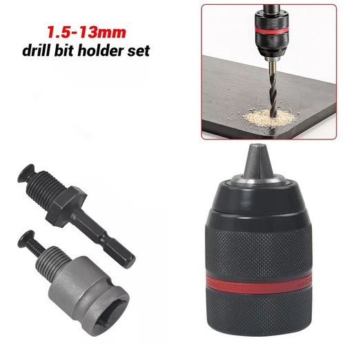 Metall Schnellspann Bohrfutter Profi SDS Plus Adapter für Bohrmaschine Ø1.5-13mm - Bild 4 von 10