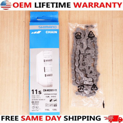 Shimano 11 Speed Chain CN-HG901 Dura-Ace HG-X11 MTB Bike 116L Chain Hollow Pin