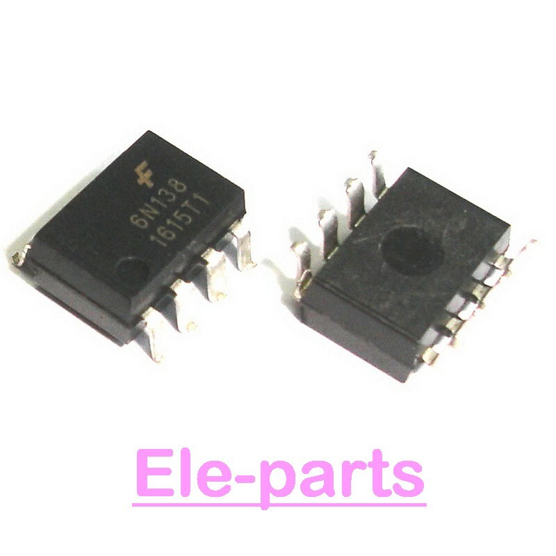 Fotoaccoppiatore Everlight 6N138 DIP-8 - 5 Pezzi - Bassa Corrente, Alto Guadagno