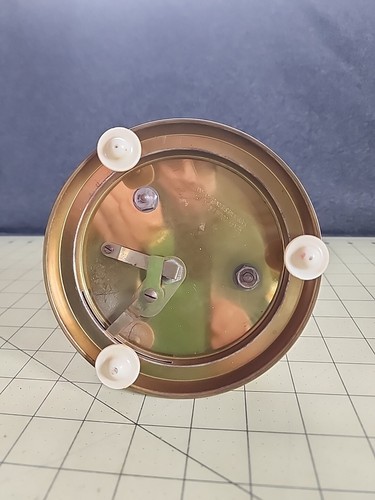 KERN MANTLE CLOCK FLOWER PATTERN - Picture 6 of 6