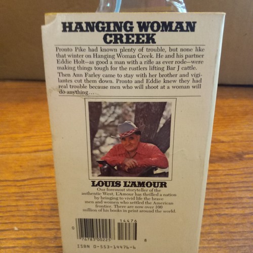 Hanging Woman Creek, Loius L'Amour Western Novel Paperback Book - Picture 2 of 5