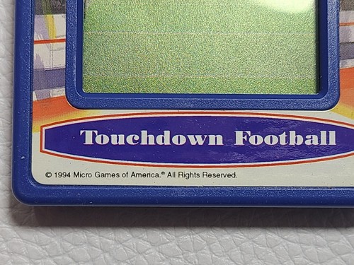Vintage Micro Games Of America Touchdown Football (Cartridge Only) 1994 HTF - Picture 3 of 3