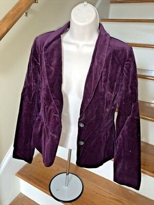plum blazer