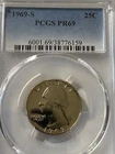 1969-S Washington Quarter Proof — photo from another recent sale