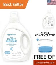 Super Concentrated 82.5 Fl Oz Laundry Detergent for Sensitive Skin - 110 Loads 0.16 per gallon