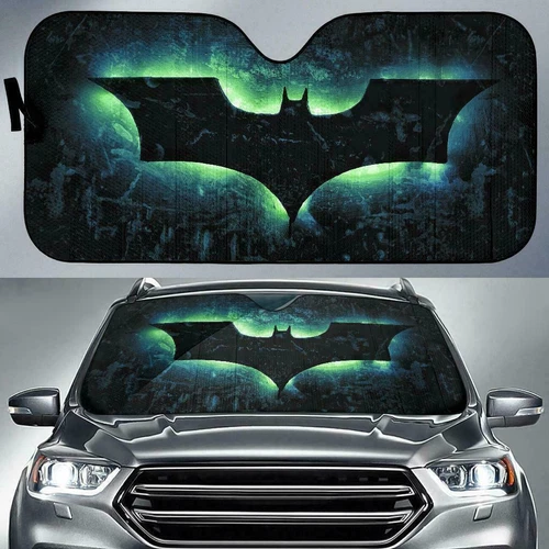 Batman Car Pickup Sun Shade Reflective Visor Windshield Block UV Ray Foldable