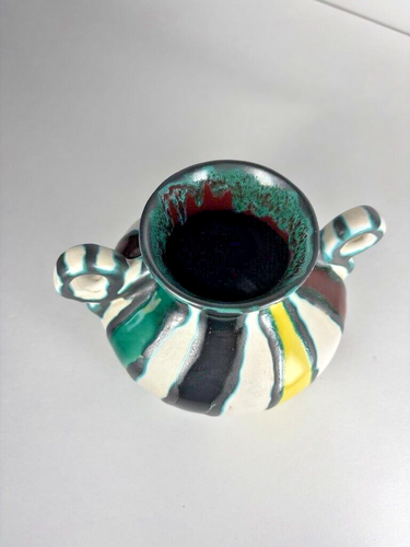 Vase Fourmaintraux Desvres Céramique 1950 vintage - Picture 4 of 10