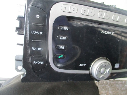 2007 FORD FOCUS MK2 CD RADIO PLAYER HEAD UNIT VP6M2F18C821AE - Picture 3 of 6