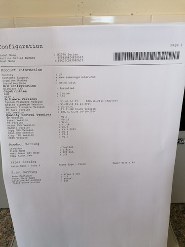 Samsung M2070W Multifunction Xpress Mono Wireless Laser Printer - Picture 11 of 23