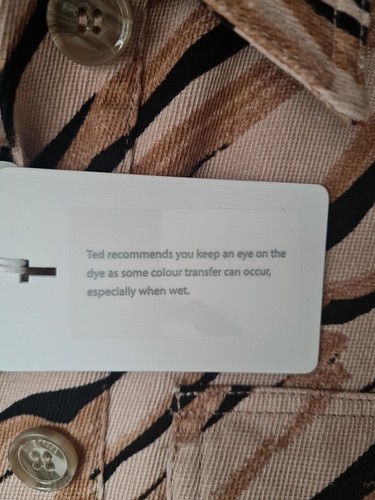 Ted Baker Hamiel Printed Cargo Jacket Ted Size 1 UK 8 RRP£235 #ListingsInLights - Picture 9 of 12