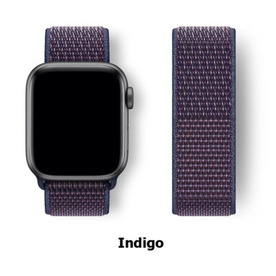 Woven Nylon Loop For Apple Watch Series 11-1 Ultra SE Sport Band Strap 38mm-49mm