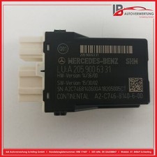Centralina MERCEDES BENZ CLASSE C W205 C180 modulo sedile sedile anteriore A2...