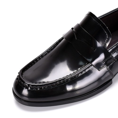 Luxury Slip On Dress Shoes Men Genuine Leather Italian Loafer Shoes For Men Blac - Picture 13 of 30