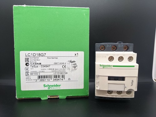 Square D LC1D18G7 600 VAC 18 Amp 3-Pole 1NO 1NC Screw Terminal Full Voltage Non-Reversing IEC - Foto 7
