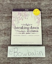 The Twilight Saga: Breaking Dawn Part 1 EXTD. Slip Cover Blu-ray Disc 2013, NEW!