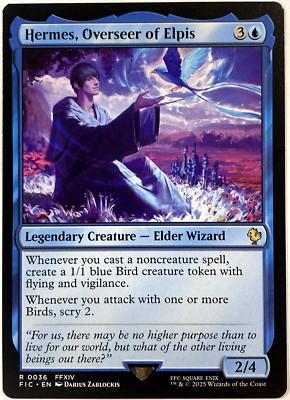 MTG Hermes, Overseer of Elpis Commander: Final Fantasy 36 FFXIV FF14 NM