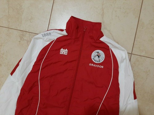 Chaqueta de Fútbol Sparta Rotterdam Roja Talla M Países Bajos Fútbol Holanda - Imagen 2 de 6