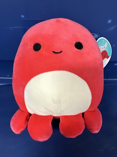 Squishmallows 8” VERONICA Red Octopus KellyToy BNWT - 第 1/3 張圖片