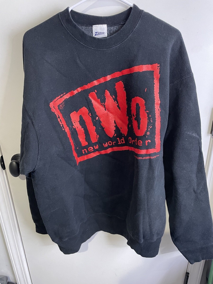 Vintage 1998 WCW NWO New World Order Sweatshirt Crewneck Vintage 1998 WCW NWO New World Order Sweatshirt Crewneck
