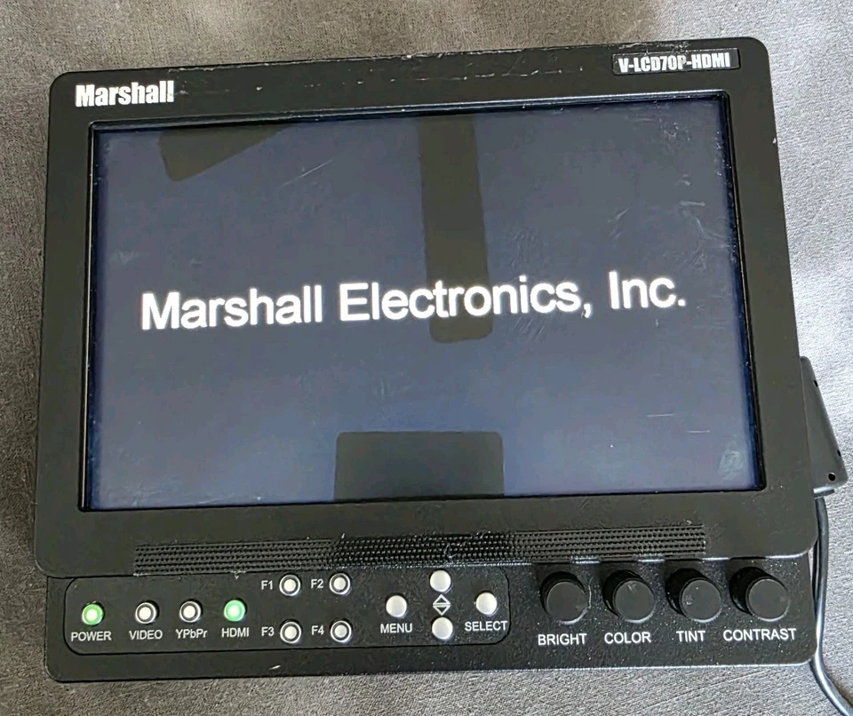 Marshall Electronics V-LCD70MD-3G 7” Field Monitor Kit w/ Case, Power & SDI/HDMI - Image 2 of 4
