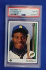 1989 Upper Deck KEN GRIFFEY JR Star Rookie Card #1 RC PSA 8 NM-MT HOF The Kid!