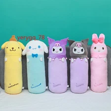 Plush Toy My Melody Kuromi Cinnamon Long Body Bedside Leg-Hugging Pillow Plush  