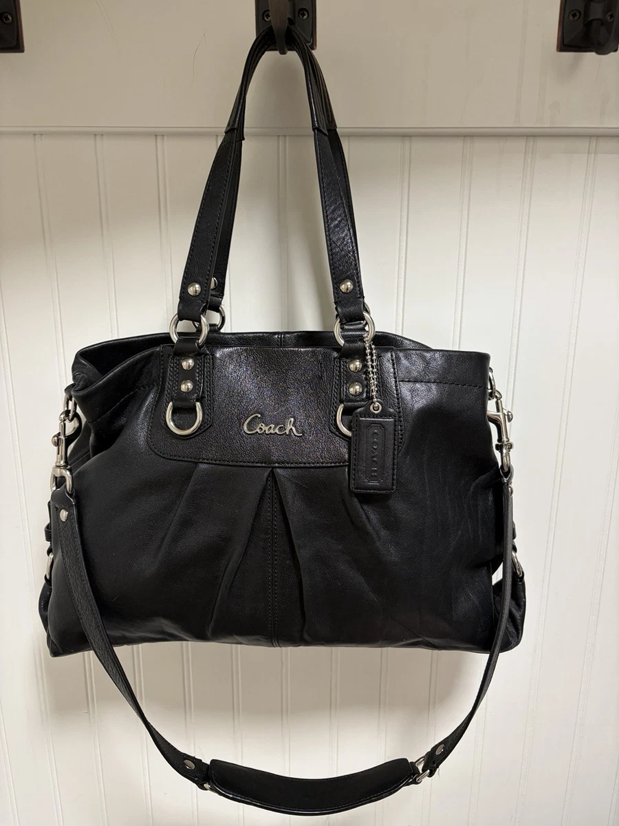Coach Ashley Satchel/Top Handle Bag Black Bags & Handbags for