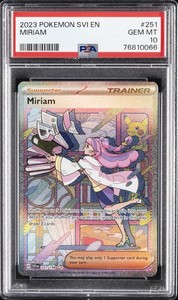 ミモザ　SR psa10 miriam Pokemon PSA 10 Miriam SR 2023 100/078 SV1V Japanese | eBay