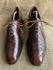 Church's Mens Brown Leather Wholecut Oxford Shoes Size UK 11 || US 12 C