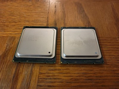 Two INTEL XEON E5-2630 - 2.30 Ghz, 6 Cores, 12 Threads, 95W TPD, LGA 2011