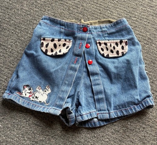 VINTAGE 101 Dalmatians Skort Size 5T Made IN USA GUC - Picture 3 of 4