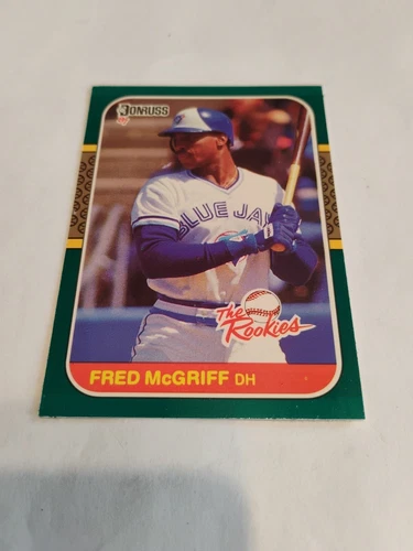 1987 Donruss "The Rookies" Fred McGriff