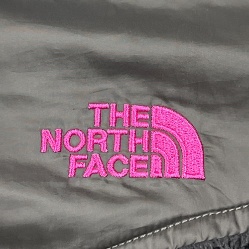 North Face Oso Hoodie Girls XL 18 Black Deep Pile Fleece Full Zip Jacket Fuchsia - Picture 2 of 15