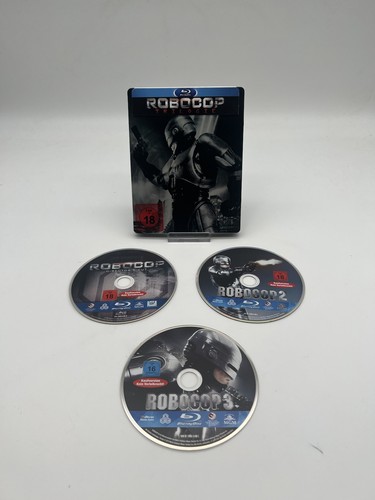 Robocop Trilogie - Steelbook - Blu-Ray - Bild 1 von 2