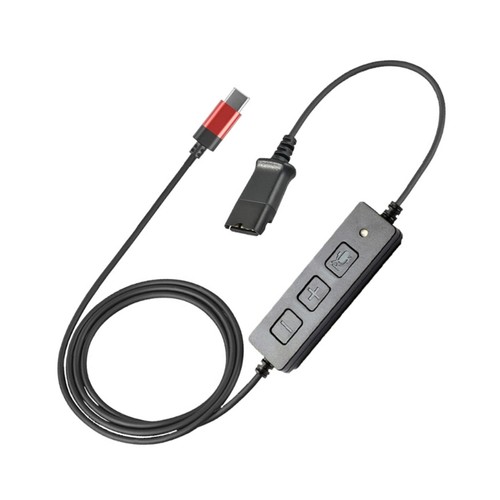 Headset QD (Quick Disconnect) Cable Type C Plug to QD Cable for Customer Service - Zdjęcie 15 z 20
