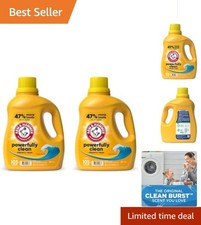 Concentrated Clean Burst Liquid Detergent - 2 x 105 fl oz for Tough Stains 0.14 per gallon