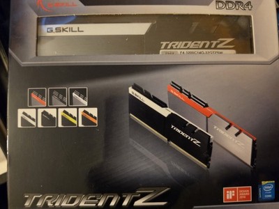 G.SKILL Trident Z DDR4-3200 32GB (4x8GB) DIMM Intel XMP 2.0
