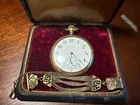Antique Elgin Pocket Watch with box and fob
