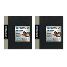 Itoya Original Art Profolio 8.5" x 11" Storage/Display Book 24 pages, 2-pack