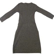 Gap Grey Marbled Bodycon Stretchy Dress Cotton Blend XS/S