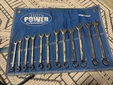 BPW12MST - 12 Piece Cornwell® bluePOWER® Metric Combination Wrench Set 12 Point