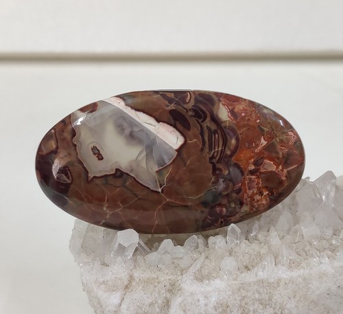 Lovely Butterfly Jasper Oval Cabochon Natural Stone for Home or Office 74.60 Cts - Picture 2 of 10