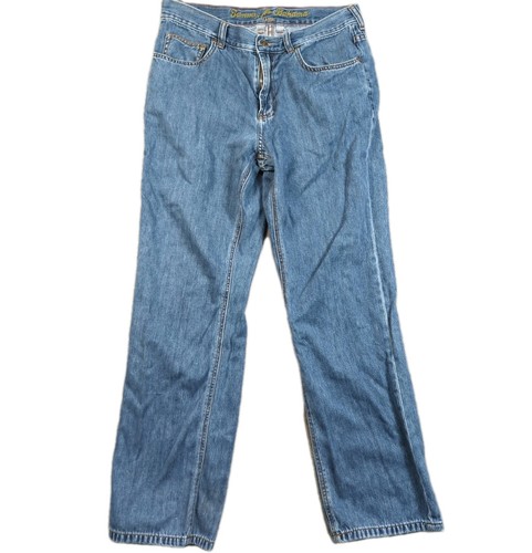 Tommy Bahama Jeans Men 34x32 (33x30) Blue Classic Straight Cayman Island Denim