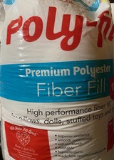 Poly-Fil  Premium Polyester Fiber Fill by Fairfield, 12oz Bag