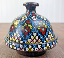 Hand Painted Moroccan Terracotta Clay Pottery...