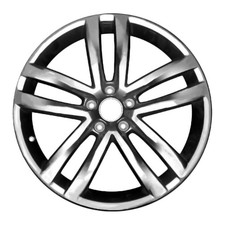Refurbished 19x8 Painted Medium Silver Wheel fits 2016-2019 Volkswagen Passat